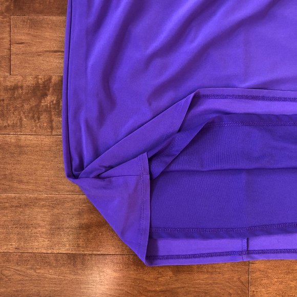 Evan Picone Purple Dress - Picture 3 of 13